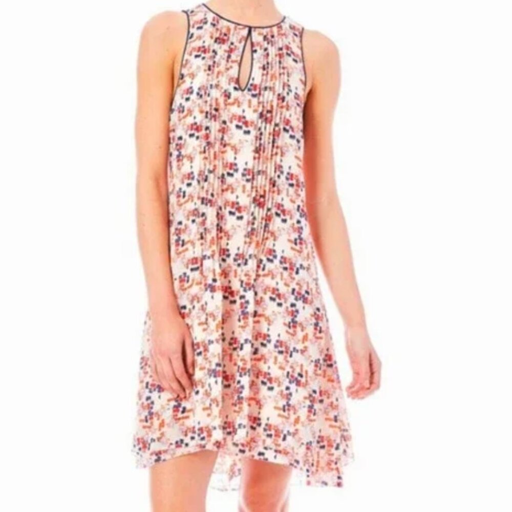 Sanctuary Heather Print Sleeveless Keyhole Minidress OBO